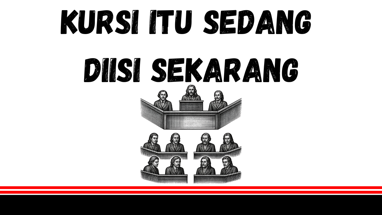Kursi Itu Sedang Diisi Sekarang