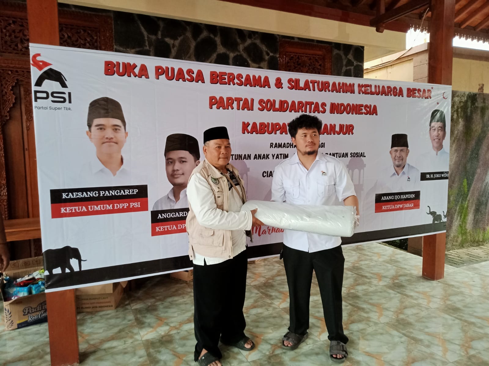 Dokumentasi Kegiatan Sosial PSI Cianjur